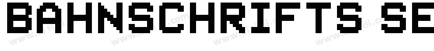 BahnschriftS SemiCon字体转换